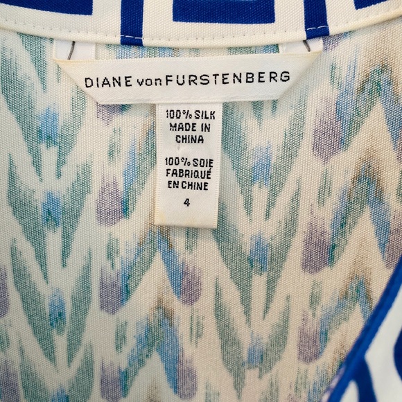 DVF Maxi Dress Size 4 - Picture 3 of 4